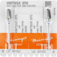 HM-Fräser, (frézer), 75GX, ISO 070, HP, 2 darab