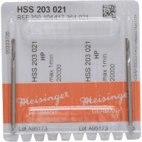 Spiralbohrer HSS 203, fúró, ISO 021, HP, 2 darab