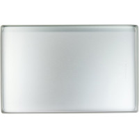 Alu-Tray - 1 db, szürke, nélkül Perforierung - 416094