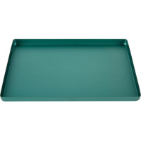Alu-Tray - 1 db, zöld, nélkül Perforierung - 416098