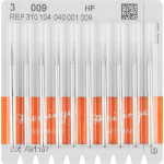 Stahlbohrer 3, acél-fúró, ISO 009, HP, 10 darab