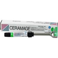 Ceramage (Effect) (Mamelon) (P), Leplezőanyagok, fecskendő, rózsaszín, biokompatibilis, Mikrohybrid-kompozit, 73 súly %, 1 darab