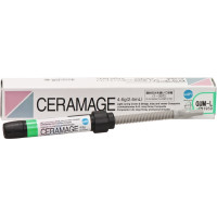 Ceramage (Gum) (L), Leplezőanyagok, fecskendő, világos, biokompatibilis, Mikrohybrid-kompozit, 73 súly %, 1 darab