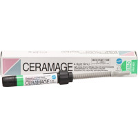 Ceramage (Gum) (D), Leplezőanyagok, fecskendő, sötét, biokompatibilis, Mikrohybrid-kompozit, 73 súly %, 1 darab