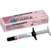 Ceramage (Flow) (Incisal) (59), Leplezőanyagok, fecskendő, biokompatibilis, polírozható, Mikrohybrid-kompozit, 73 súly %, 1 darab