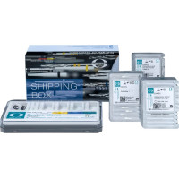 Exatec Titan - Standard készlet 2 Kanalerweiterer, 4 Kalibrierbohrer, 12 Wurzelstifte, 1 Messschablone, Box leer - 42300 Exatec Titan - Standard készlet 2 Kanalerweiterer, 4 Kalibrierbohrer, 12 Wurzelstifte, 1 Messschablone, Box leer - 42300