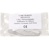 Matrizenbänder Tofflemire - 12 darabos csomag, 599A/2 - 599A/2 Matrizenbänder Tofflemire - 12 darabos csomag, 599A/2 - 599A/2