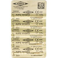 Diamant AuFG 141, gyémántcsiszoló, zöld, ISO 012, 5 darab