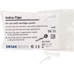 DETAX Intra-Oral-Tips weiß - 96 darabos csomag, fehér - 2345