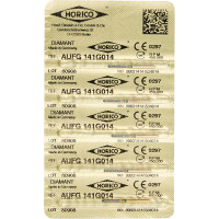 Diamant AuFG 141, gyémántcsiszoló, zöld, ISO 014, 5 darab