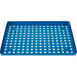 Alu-Tray - 1 db, kék, mit Perforierung - 416947