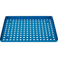 Alu-Tray - 1 db, kék, mit Perforierung - 416947