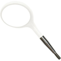 Crystal HD™ Mundspiegelansätze - Packung 12 Stück Größe 4, Ø 22 mm, weiß - 50Z392A