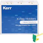 Super Bite (Index) (Anterior), Röntgenfilm-tartó, autoklávozható 134°C-ig, zöld, Műanyag, 8 darab