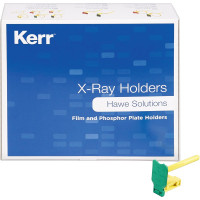 Super Bite (Index) (Anterior), Röntgenfilm-tartó, autoklávozható 134°C-ig, zöld, Műanyag, 8 darab