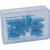 Super Acrylic Polishers Packung 6 montierte Polierer hellblau, fein, Flamme