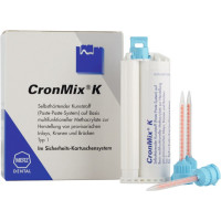 CronMix (K) (A2), Kartus, kartus, önkeményedő, Tartozékok: 20 Keverocsor, Kompozit, 50 ml, 2x1 darab