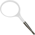 Crystal HD™ Mundspiegelansätze - Packung 12 Stück Größe 5, Ø 24 mm, weiß - 50Z393A