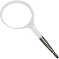 Crystal HD™ Mundspiegelansätze - Packung 12 Stück Größe 5, Ø 24 mm, weiß - 50Z393A