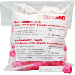 Mischkanülen 1:1 - 100 darabos csomag, rózsaszín - 111505