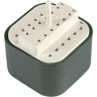 MiniBox (2100), (56 x 56 x 65 mm), (24x), Endo-tray, sterilizálható 200°C-ig, perforált, 1 darab