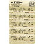 Diamant AuFG 172, gyémántcsiszoló, ISO 016, 5 darab