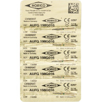 Diamant AuFG 198, gyémántcsiszoló, zöld, ISO 016, 5 darab