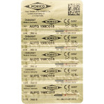 Diamant AuFG 198, gyémántcsiszoló, piros, ISO 018, 5 darab