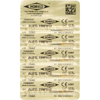 Diamant AuFG 199, gyémántcsiszoló, sárga, ISO 012, 5 darab