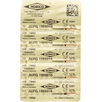 Diamant AuFG 199, gyémántcsiszoló, fekete, ISO 016, 5 darab