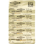 Diamant AuFG 249, gyémántcsiszoló, sárga, ISO 012, 5 darab