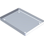 ALUMINIUM TRAY - 1 db, Tray silber 18 x 14 cm - PN181460-1