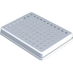 ALUMINIUM TRAY - 1 db, Tray 18 x 14 cm, perforált - PN184461-1