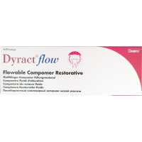 Dyract (flow) (A3) (Opaque), Tömőanyag (Kompomer), fecskendő, fluoridtartalmú, röntgenopák, Kompomer, 1 ml, 2x1 darab