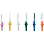 Pic-Brush® Ersatzbürsten Packung 12 x 2 darab, (pink, gelb, fehér, grün, blau, orange)