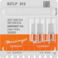 MEIPREP-DIAMANT, gyémántcsiszoló, FG 837LP ISO 012, 5 darab