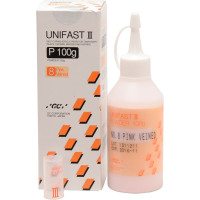 GC UNIFAST III - utántöltő csomag 100 g Pulver N°8 rózsaszín veined - 2676