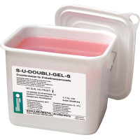 Doubli-Gel-S, Dublírmassza, Vödör, rózsaszín, 6 kg, 1 darab