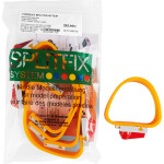 TD SPLITFIX mandzsetta - csomag 5 db sárga