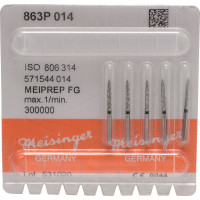 MEIPREP-DIAMANT, gyémántcsiszoló, FG 863P ISO 014, 5 darab