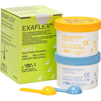GC EXAFLEX® - Normalpackung 500 g Basispaste, 500 g Katalysator, putty - 138801/10001534
