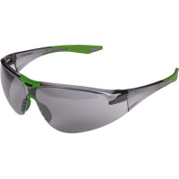 KKD® ANTI-FOG Patienten-Schutzbrille NEW-STYLE - 1 db, Fassung zöld, Scheibe rauchgrau - 11768