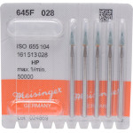 Keramische Schleifer 645, kerámia-csiszoló, zöld, ISO 028, finom, HP, 5 darab