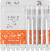 Keramische Schleifer 638, kerámia-csiszoló, rózsaszín, ISO 025, HP, 5 darab