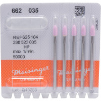 Keramische Schleifer 662, kerámia-csiszoló, rózsaszín, ISO 035, HP, 5 darab