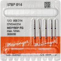 MEIPREP-DIAMANT, gyémántcsiszoló, FG 878P ISO 014, 5 darab