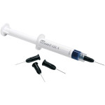 Etchant Gel S, Sav gél, fecskendők, Tartozékok: 20 Applikátorcsúcs, 2,5 ml, 2x1 darab
