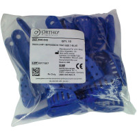 ABFORMLÖFFEL - 10 darabos csomag, alsó, méret 1, piros - 640-051