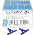 Viasz öntocsatorna, (15 x 5 mm), egyenes, rövid, Műanyag, 100 darab