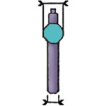 Thowax, Öntocsapok, 6 mm, 250 darab